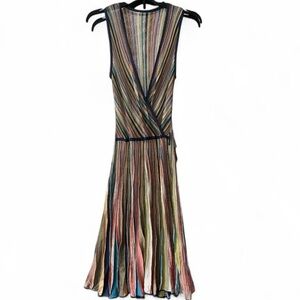 M by Missoni Multicolor Wrap Dress